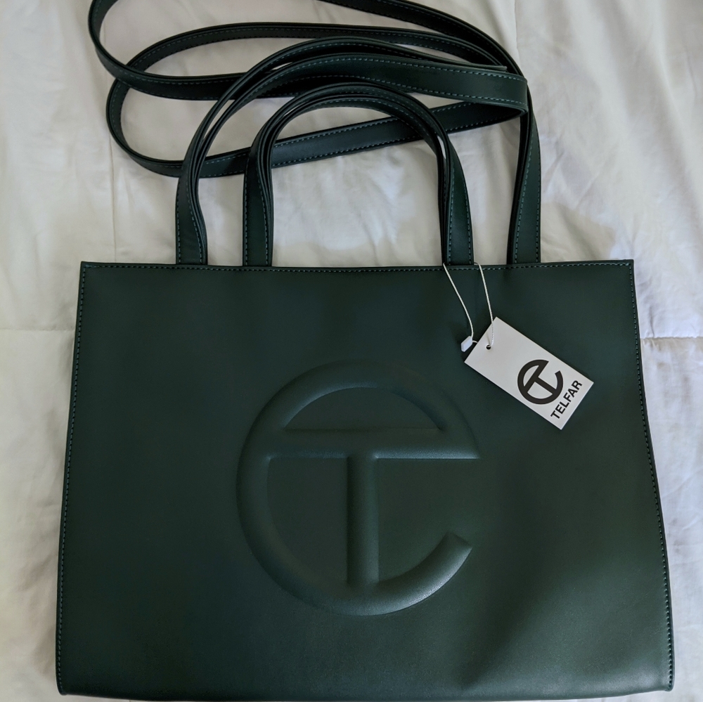 NWT Telfar medium shopping bag